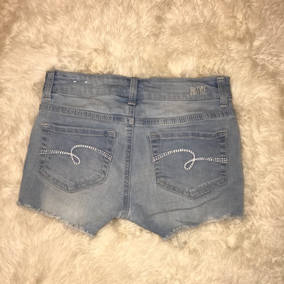 Girls Justice denim shorts - Picture 2 of 3